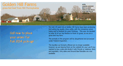 Desktop Screenshot of goldenhillfarms.com